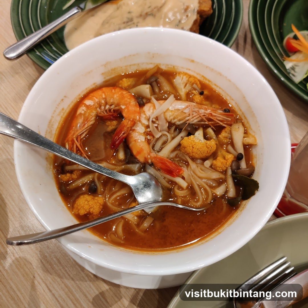 Tom Yum Soup with Shrimp