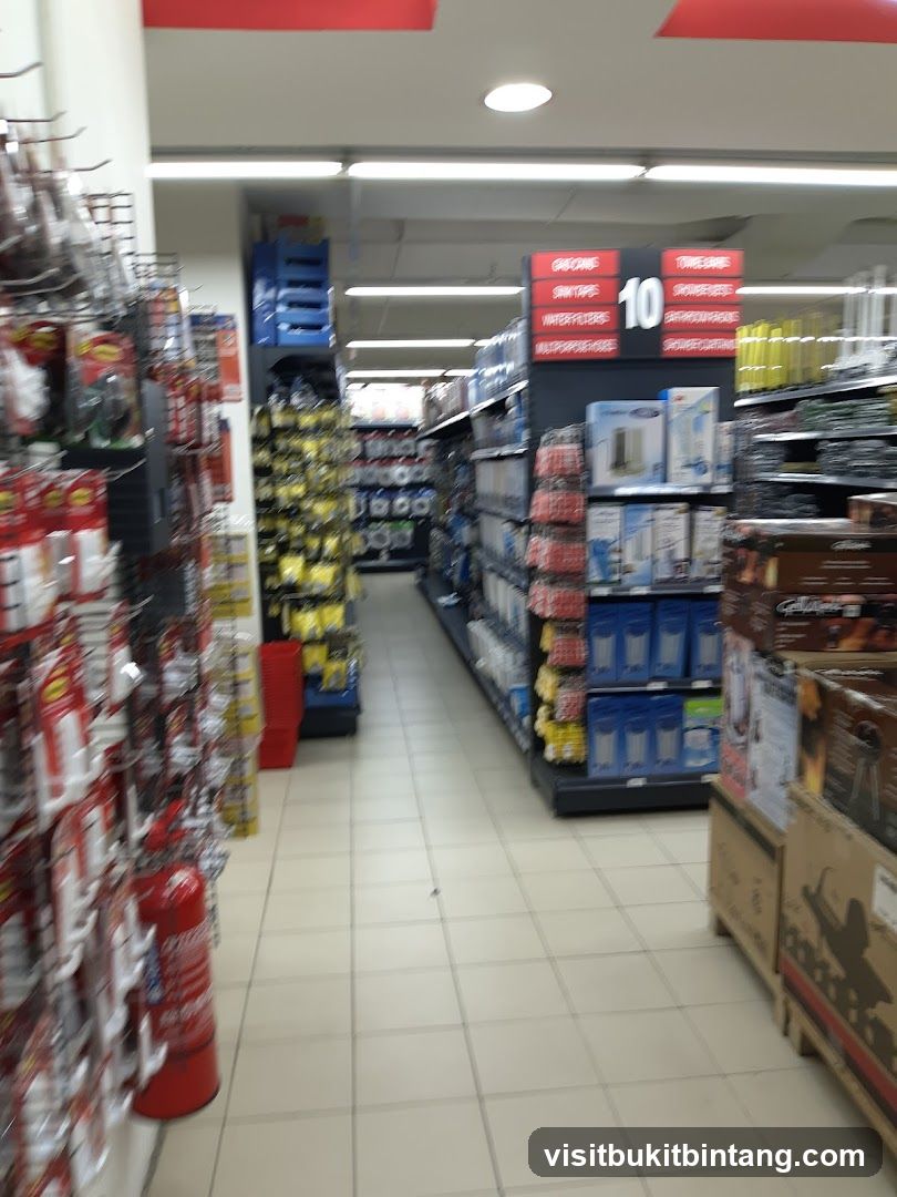 Aisle in a store