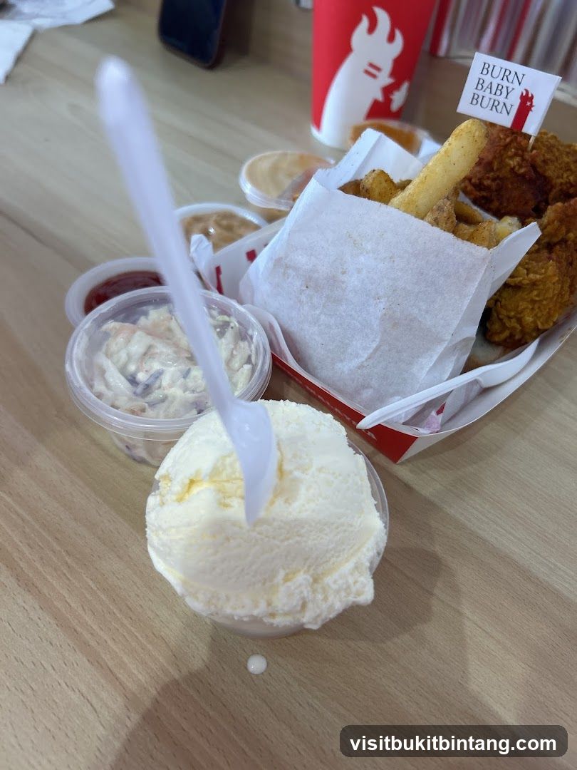 Ice Cream and Fried Chicken