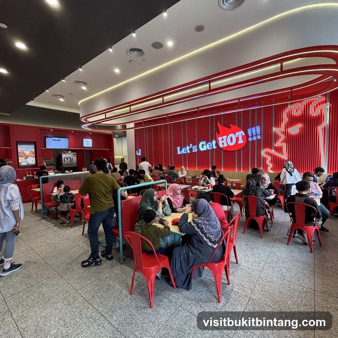 Restaurant Interior with Diners
