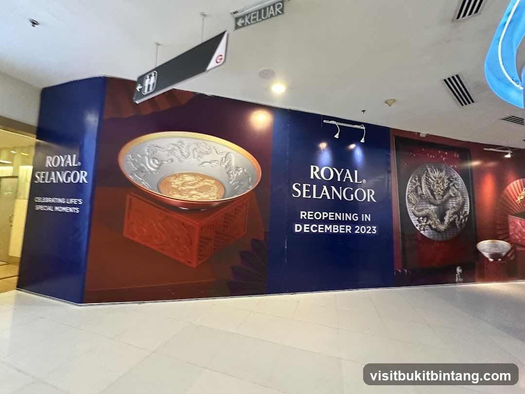 Royal Selangor Reopening Advertisement