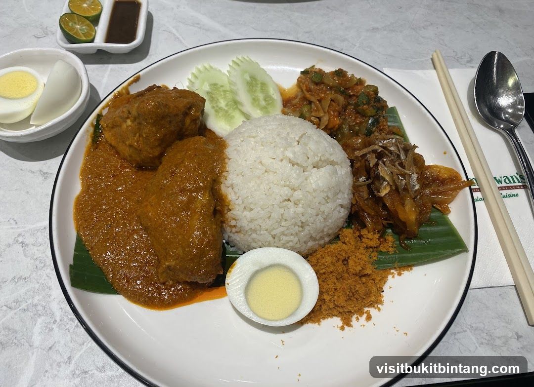 Nasi Lemak Platter