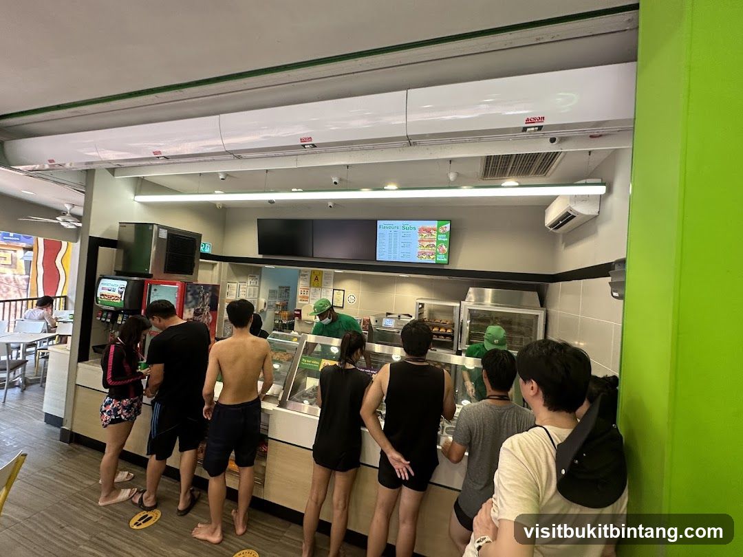 Subway Sunway Lagoon