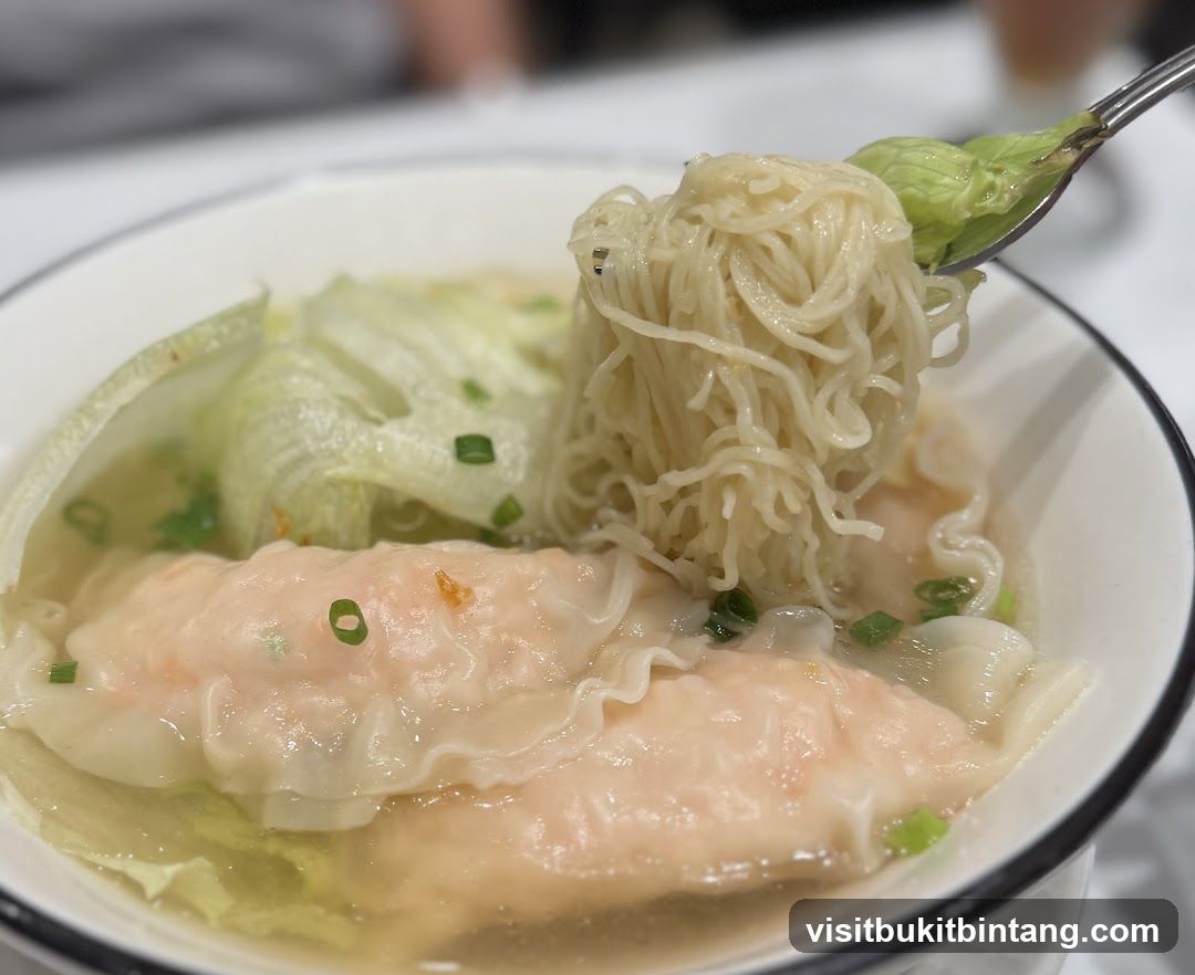 Wonton Noodle Soup