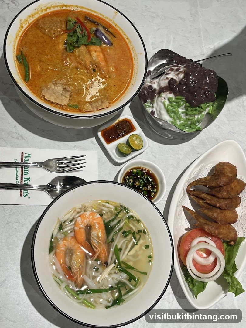 Malaysian Food Spread