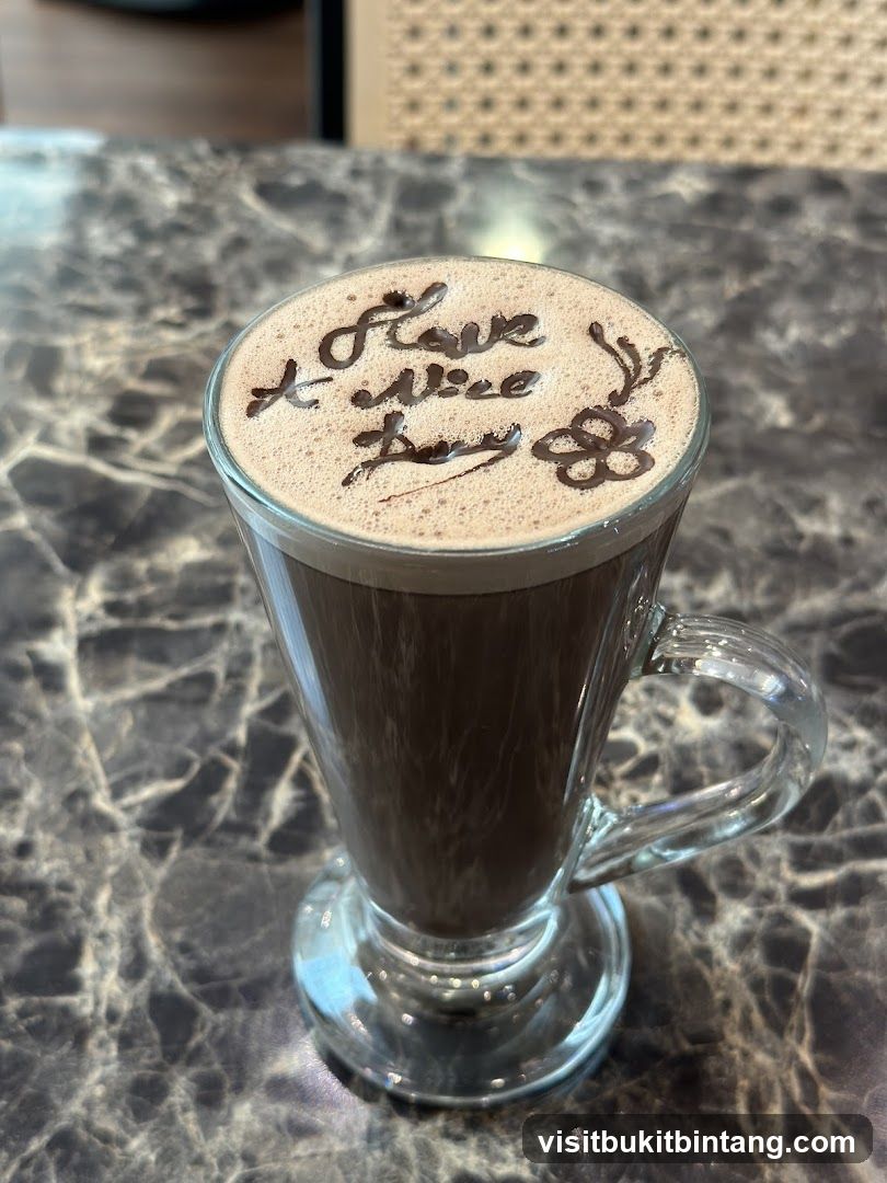 Hot Chocolate with Message