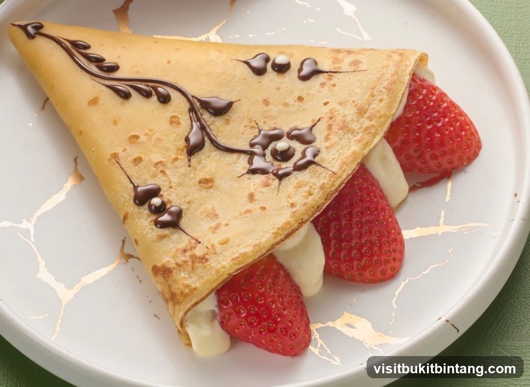 Strawberry Crepe