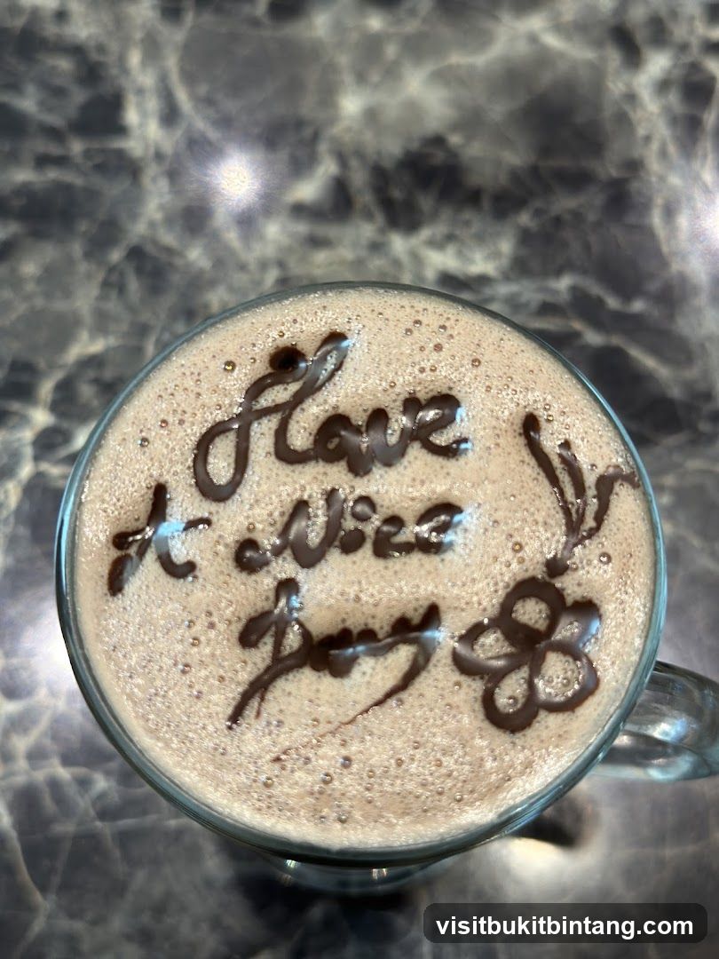 Coffee with Chocolate Art