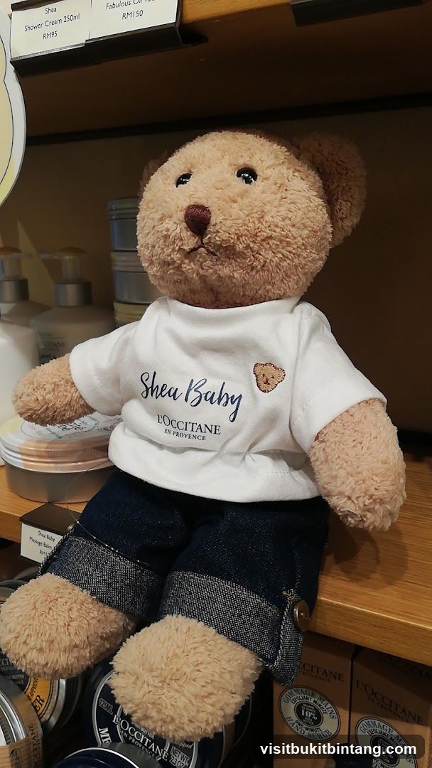 Teddy Bear with L'Occitane Shirt