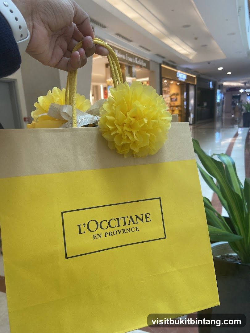 L'Occitane Shopping Bag