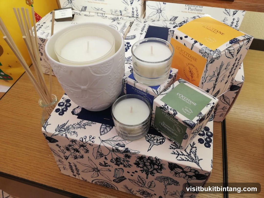 L'Occitane Candles and Diffuser