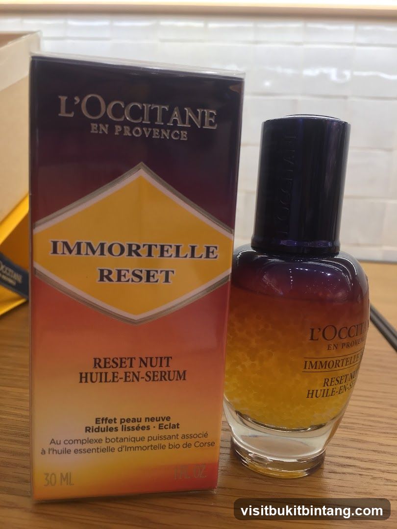 L'Occitane Immortelle Reset Serum