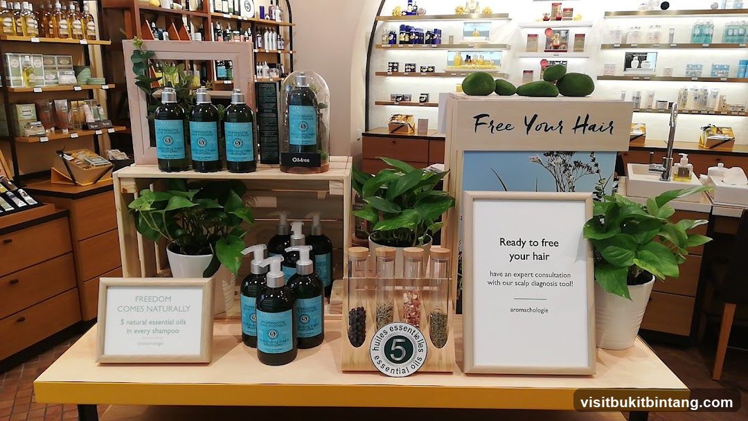 Hair Care Products Display