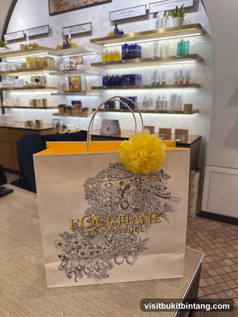 L'Occitane Shopping Bag