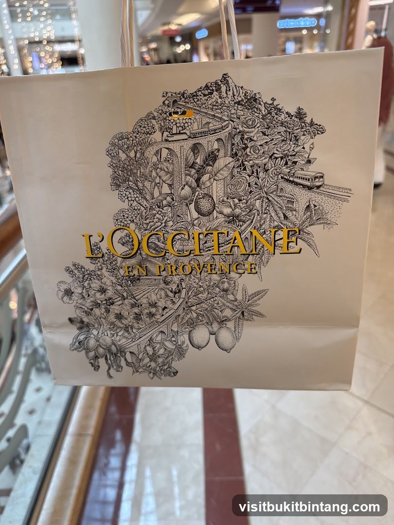 L'Occitane Shopping Bag