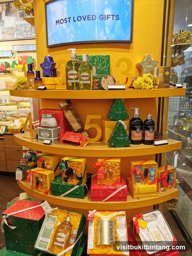L'Occitane Gift Display