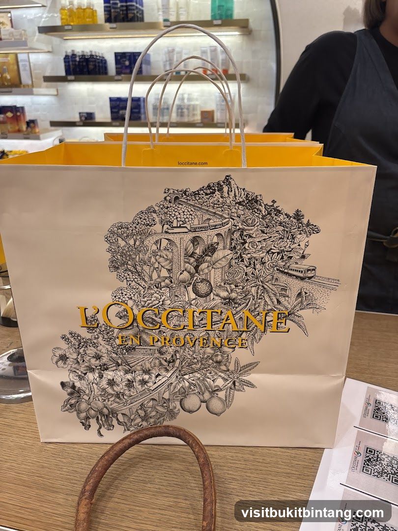 L'Occitane Shopping Bags