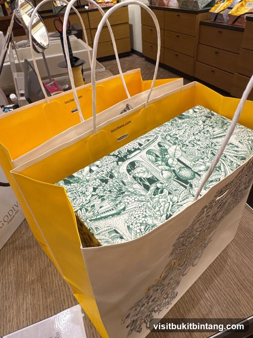 Shopping Bags with Gifts