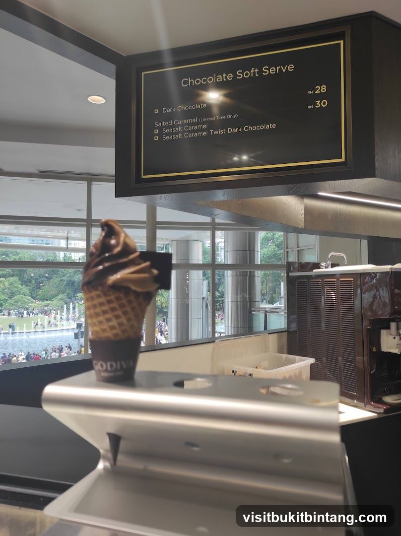 Chocolate Soft Serve Menu