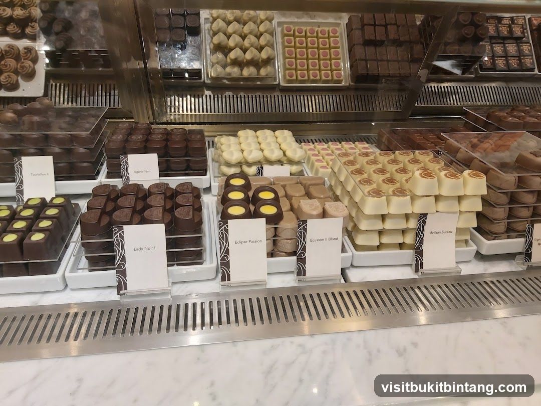 Chocolates Display
