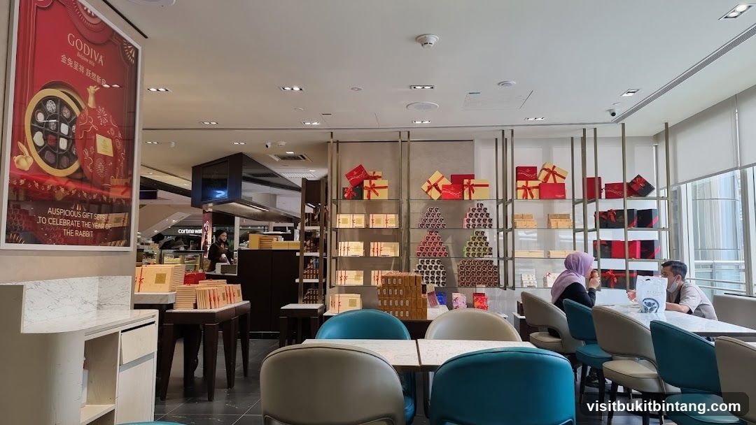 Godiva Chocolate Store Interior