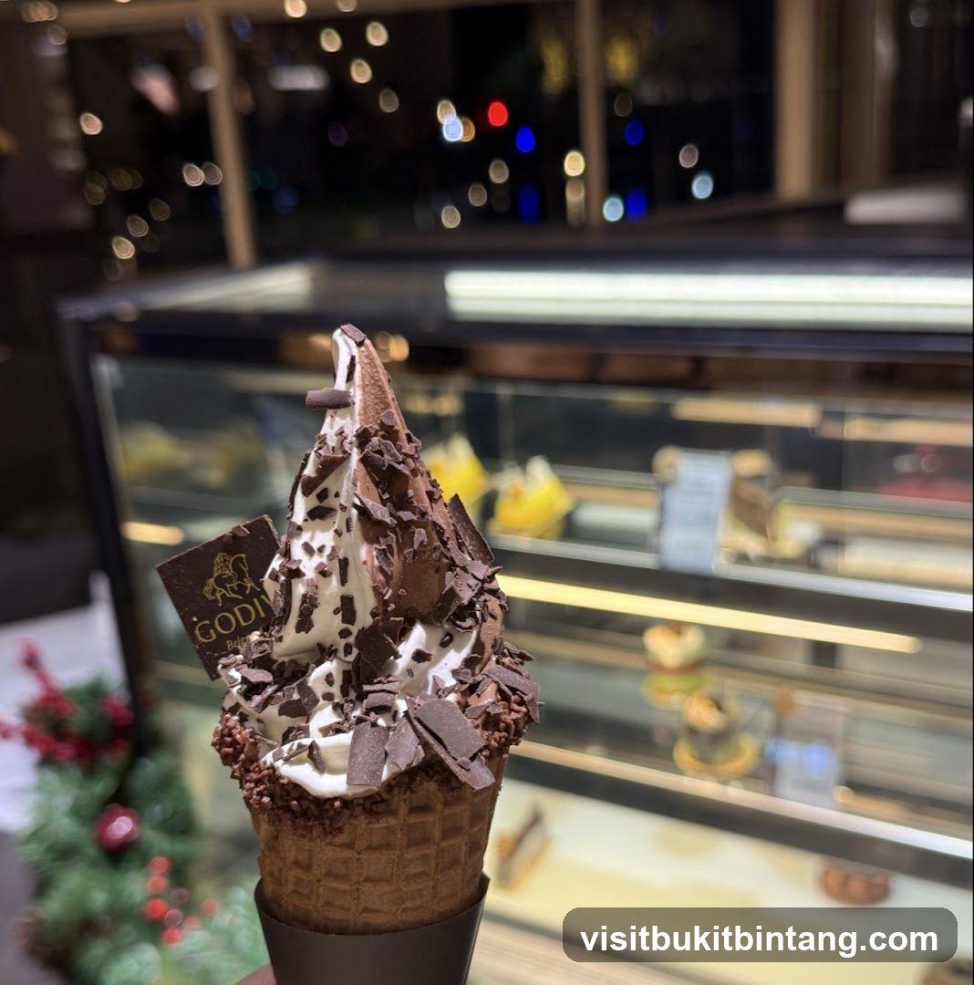 Chocolate Ice Cream Cone