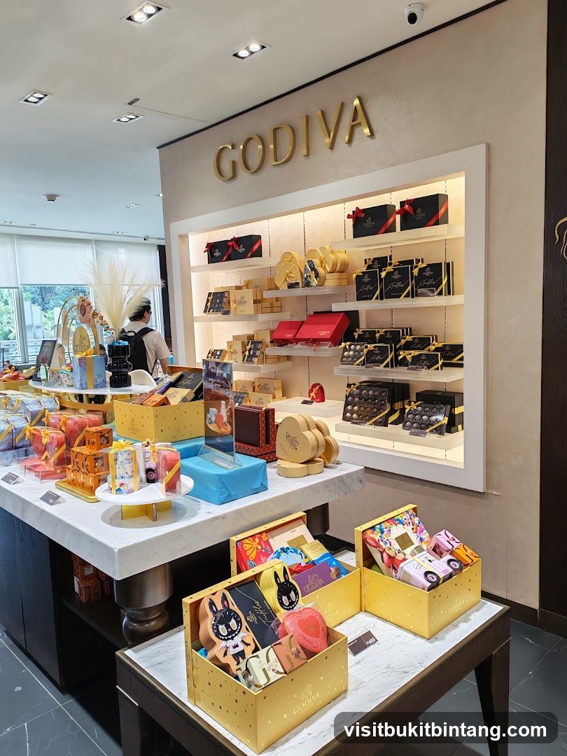 Godiva Chocolate Store Display