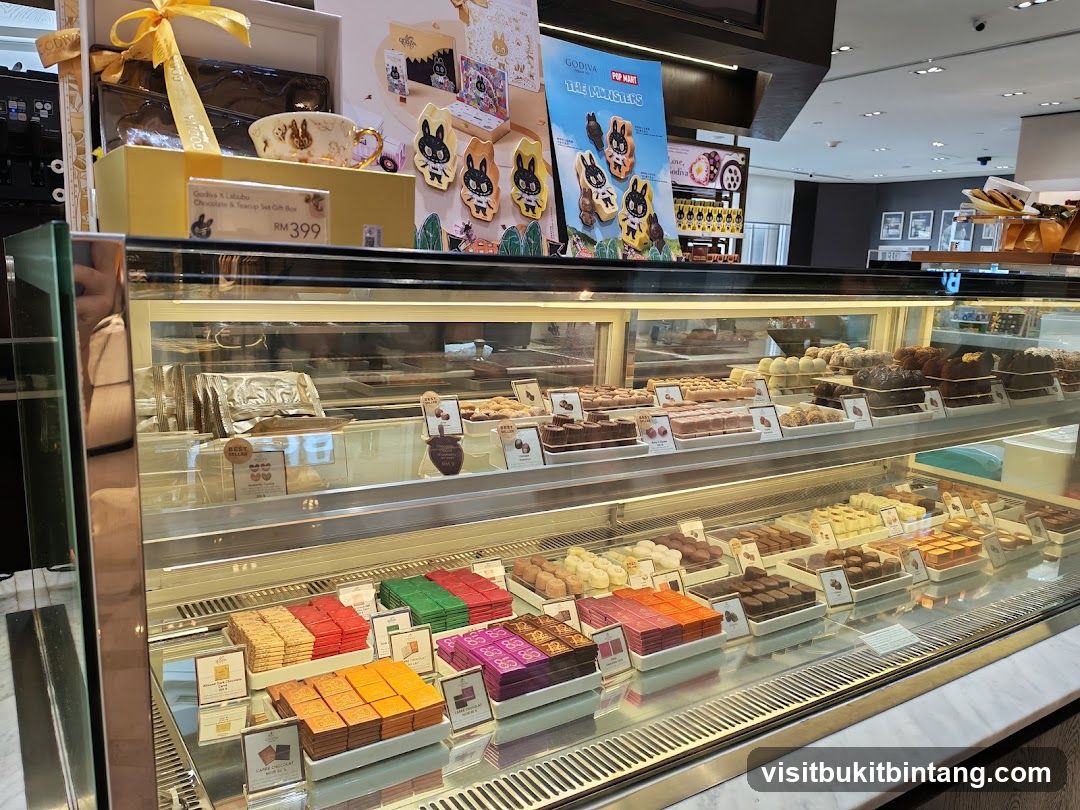 Godiva Chocolate Display