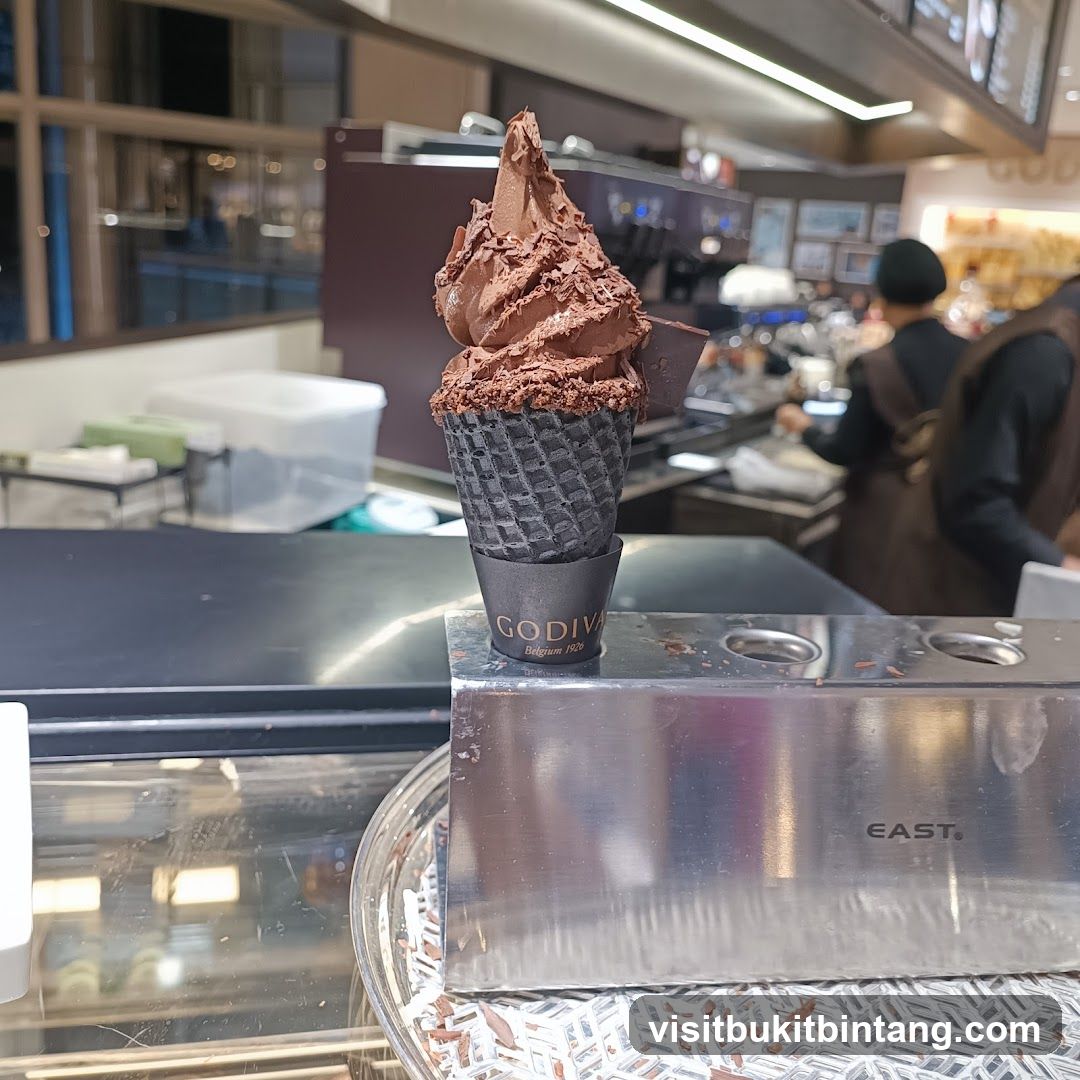 Chocolate Ice Cream Cone