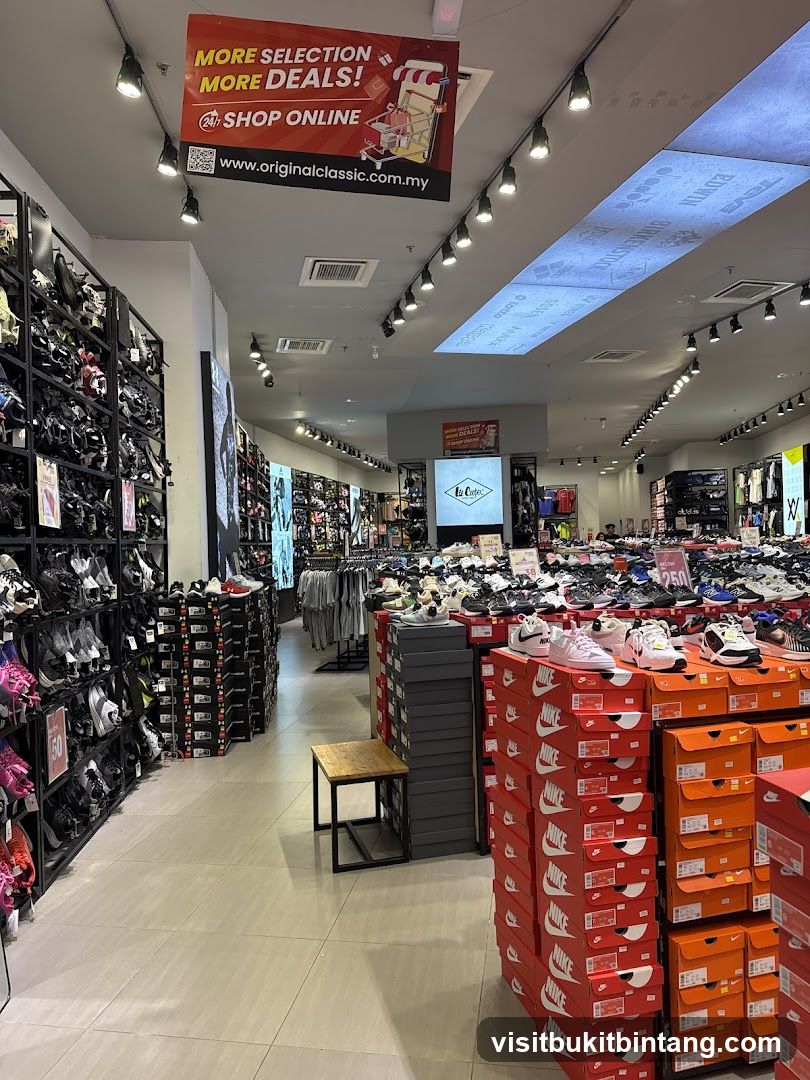 Shoe Store Interior