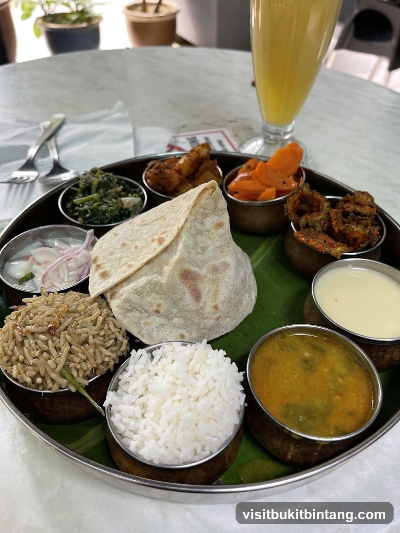 Indian Thali Meal