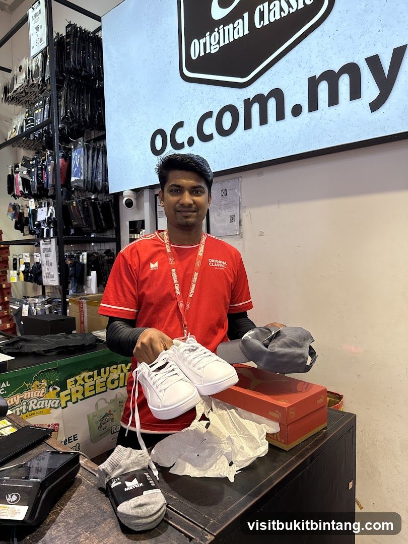 Store Employee with Merchandise