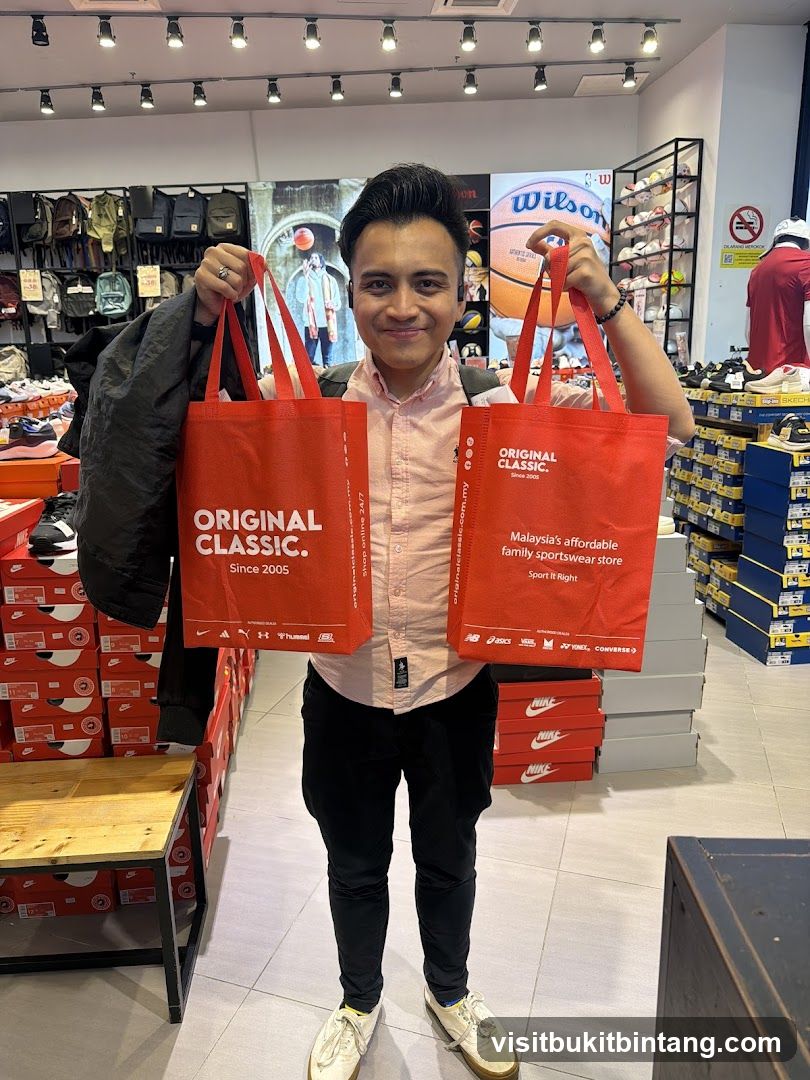 Man Holding Shopping Bags