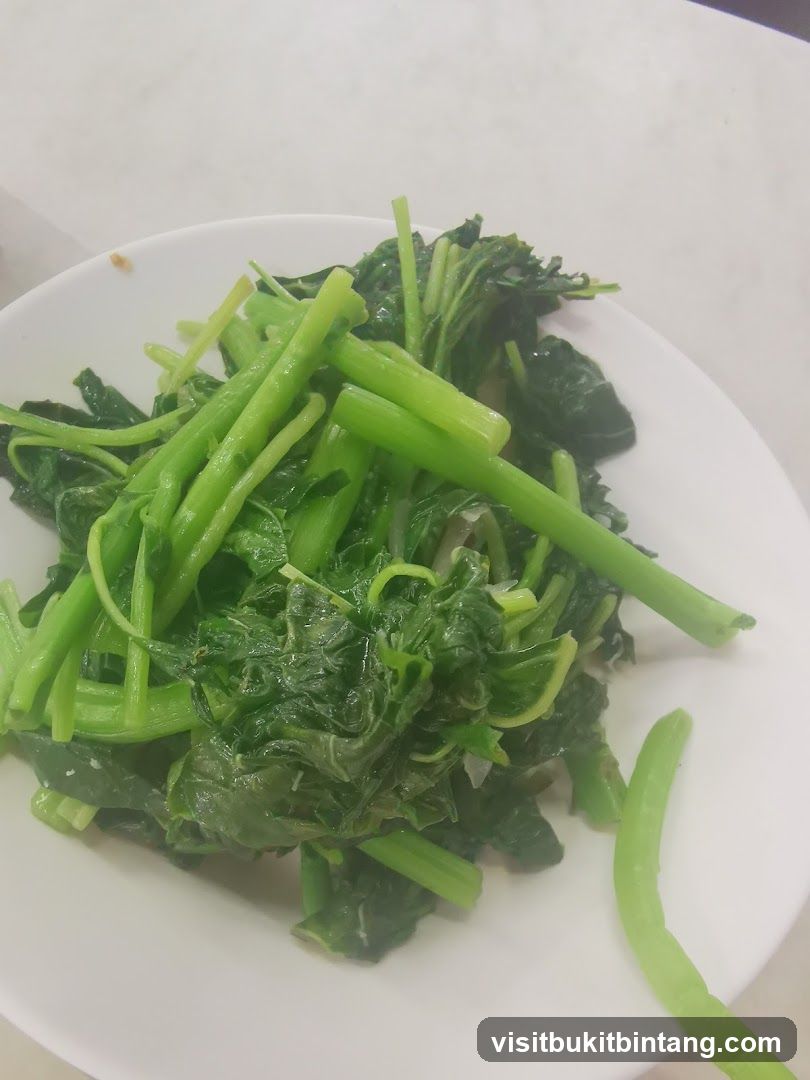 Steamed Greens