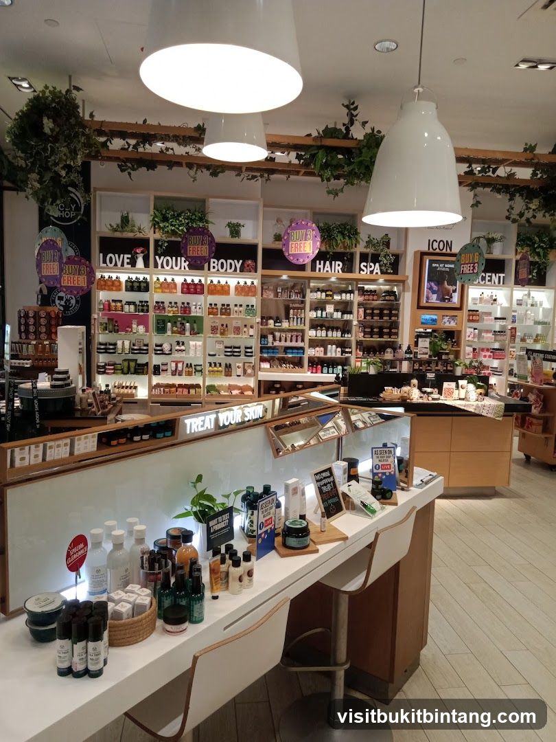 The Body Shop Interior