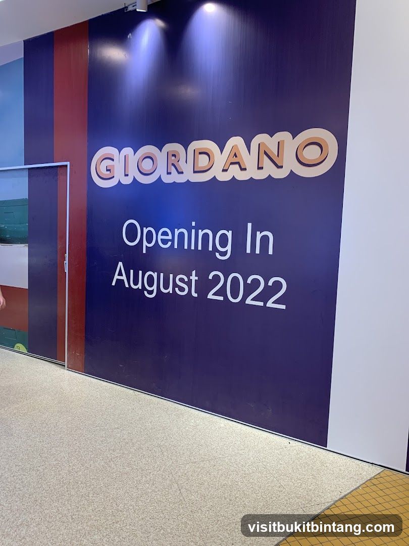 Giordano Opening Announcement