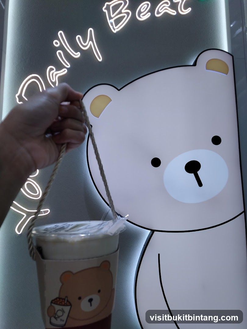 Drink with Bear Decoration
