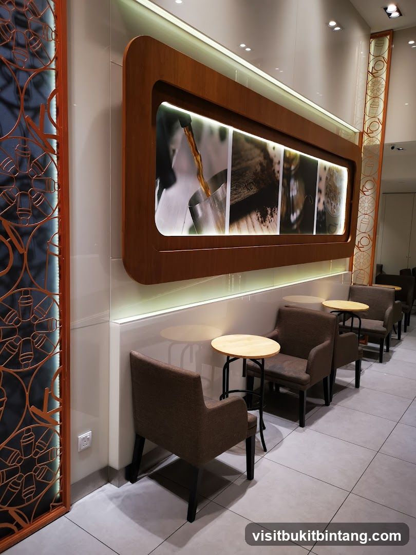 Coffee Shop Seating Area