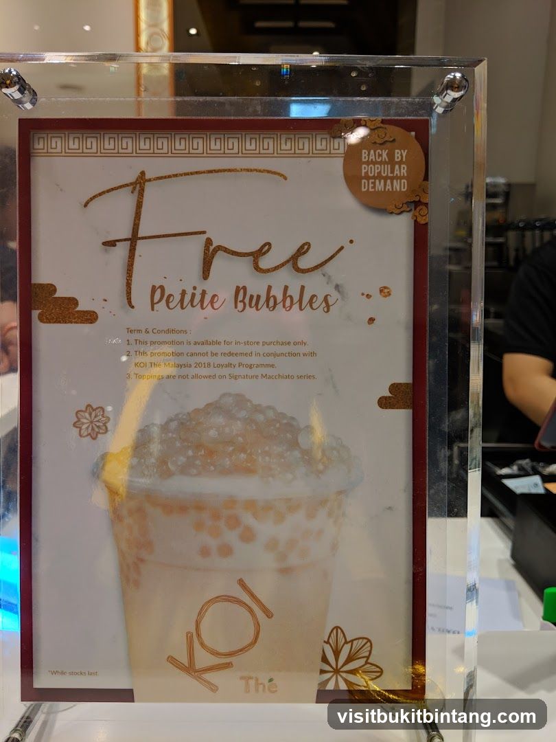 Free Petite Bubbles Promotion