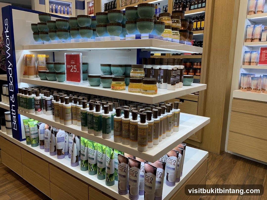 Bath & Body Works Store Display