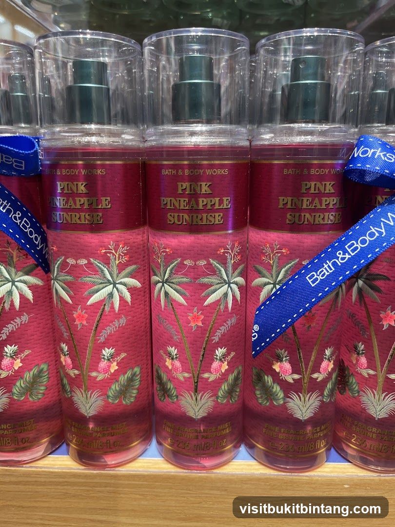 Bath & Body Works Pink Pineapple Sunrise Fine Fragrance Mist