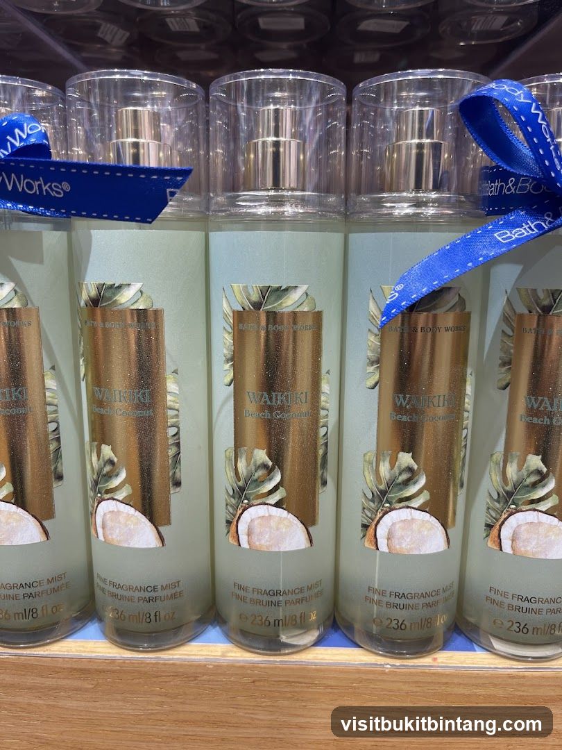 Bath & Body Works Waikiki Beach Coconut Fine Fragrance Mist