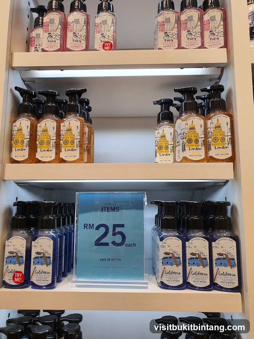 Bath & Body Works Hand Soaps