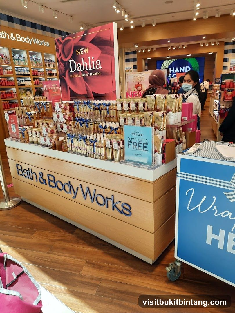 Bath & Body Works Display