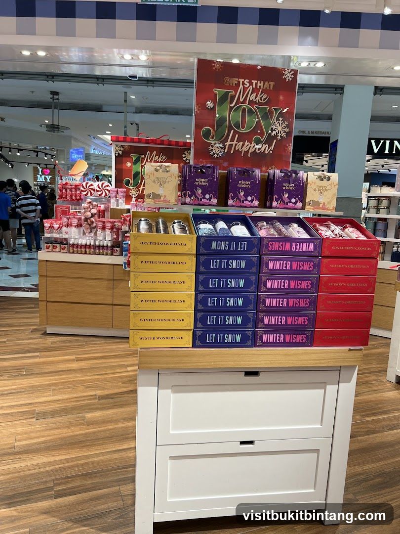 Christmas Gift Display