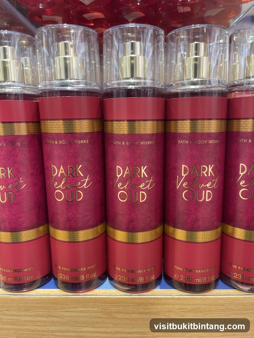 Bath & Body Works Dark Velvet Oud Fine Fragrance Mist