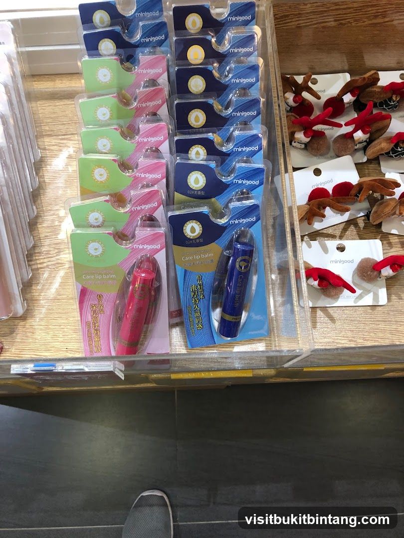 Lip Balms and Hair Accessories
