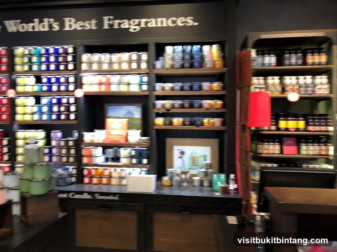 Candle Store Display