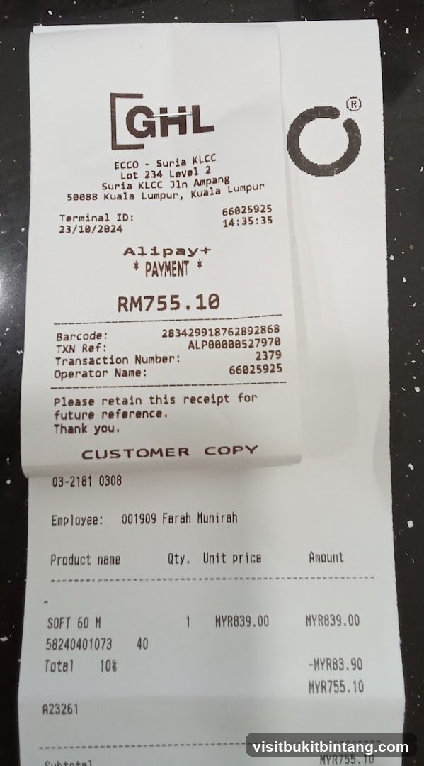 Receipt