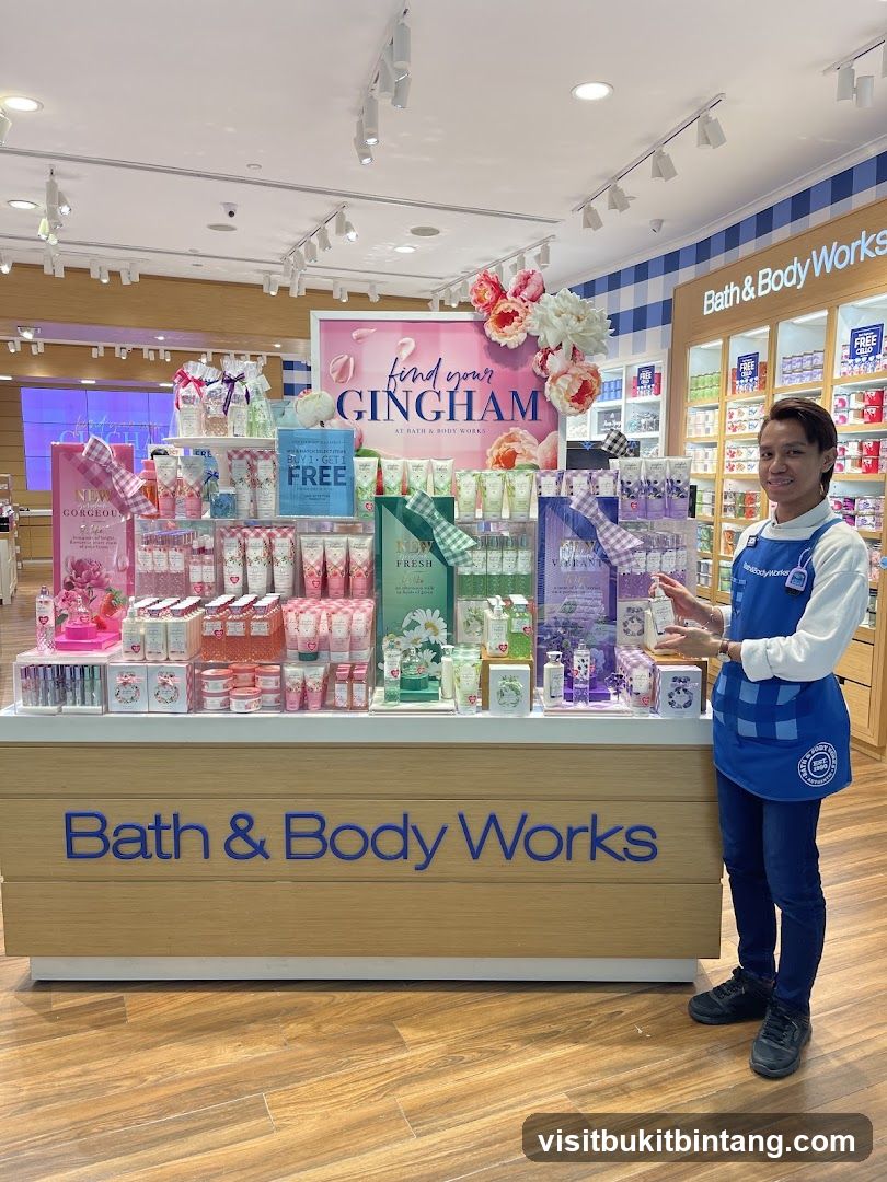 Bath & Body Works Display
